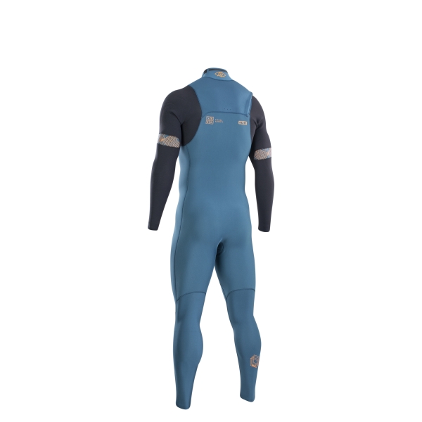 Produktbild ION Neoprenanzug Herren Seek Amp 5/3 FrontZip Petrol 2022 Ansicht schräg hinten